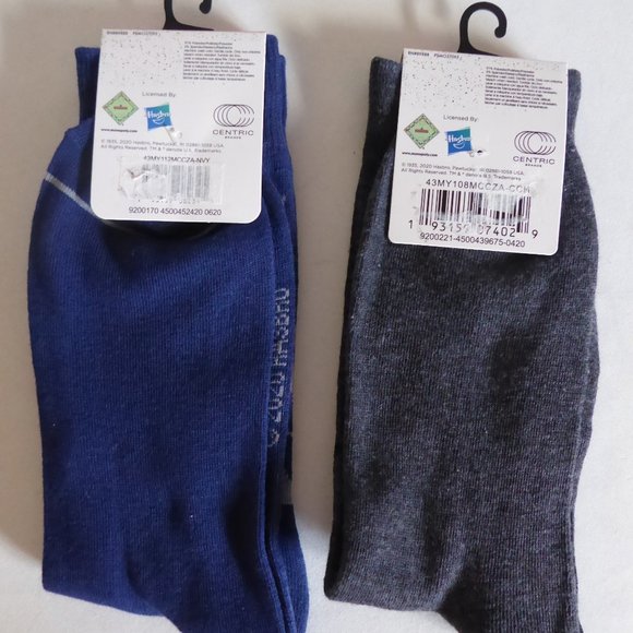HASBRO MONOPOLY BRAND MENS 2 PAIRS OF SOCKS (NEW WITH TAGS) - Picture 2 of 7